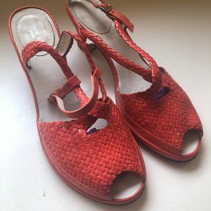 Stephane Kelian woven heels